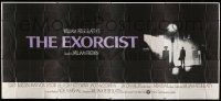 2a102 EXORCIST int'l 24sh '74 William Friedkin & William Peter Blatty horror classic, ultra rare!