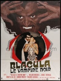 2a050 BLACULA French 1p '72 black vampire William Marshall is deadlier than Dracula, different!