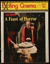 2a295 EXCITING CINEMA English magazine 1970 DJ Mike Raven in Lust for a Vampire, lots of nudity!