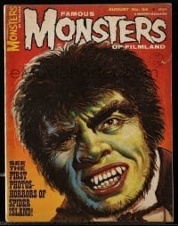 2a276 FAMOUS MONSTERS OF FILMLAND magazine Aug 1965 Dr. Jekyll & Mr. Hyde art by Maurice Whitman!