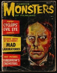 2a268 FAMOUS MONSTERS OF FILMLAND magazine June 1960 art of Whacky Zachy by Albert Nuetzell!