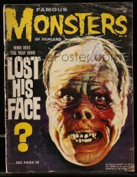 2a272 FAMOUS MONSTERS OF FILMLAND magazine Mar 1962 art of Lon Chaney as the Phantom of the Opera!