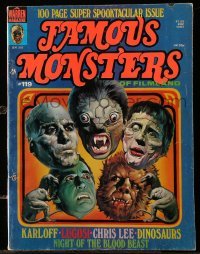 2a284 FAMOUS MONSTERS OF FILMLAND magazine September 1975 Ken Kelly art of the best monsters!