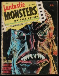 2a297 FANTASTIC MONSTERS OF THE FILMS vol 1 no 3 magazine 1962 It - The Terror From Beyond Space!