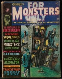 2a301 FOR MONSTERS ONLY vol 1 no 3 magazine Nov 1966 art of all the best monsters living together!