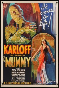 2a264 MUMMY S2 recreation 1sh 1999 $450,000 image at a fraction of the price, art of Boris Karloff!