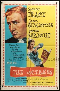 2b013 ACTRESS 1sh '53 George Cukor, Jean Simmons, Spencer Tracy!