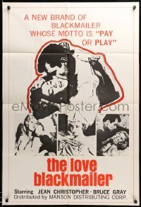 2b015 ADULTEROUS AFFAIR 1sh '66 a new brand of Love Blackmailer whose motto is 'pay or play'!