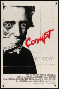2b153 CORRUPT 1sh '84 Copkiller, Keitel, great image of Sex Pistols' Johnny Rotten gagged!