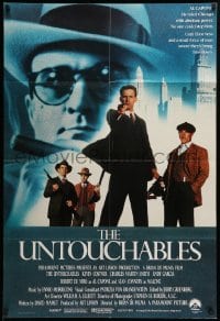 2b916 UNTOUCHABLES English 1sh '87 Kevin Costner, Robert De Niro, Sean Connery, Brian De Palma