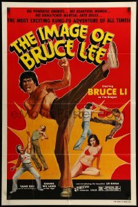 2b380 IMAGE OF BRUCE LEE 1sh '78 Bruce Li, Yang Szu, Chang Leih, martial arts action!