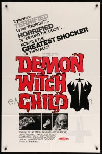 2b683 POSSESSED 1sh '76 Demon Witch Child, the greatest shocker of them all!