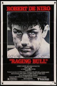 2b700 RAGING BULL 1sh '80 Martin Scorsese, Kunio Hagio art of boxer Robert De Niro!
