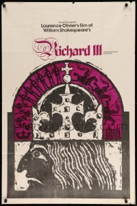 2b715 RICHARD III 1sh R60s Laurence Olivier as director and in title role!