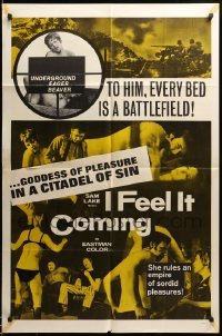 2b794 SOLDIER'S WIFE 1sh '71 Sidney Knight, to him every bed is a battlefield, I Feel It Coming!