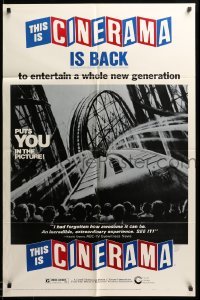 2b876 THIS IS CINERAMA 1sh R73 back to entertain a whole new generation!