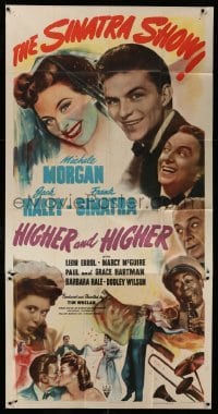 2c112 HIGHER & HIGHER 3sh '43 super young Frank Sinatra, Michele Morgan, Jack Haley