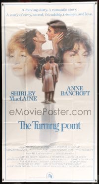 2c164 TURNING POINT int'l 3sh '77 artwork of Shirley MacLaine & Anne Bancroft by John Alvin!