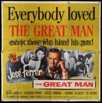 2c028 GREAT MAN 6sh '57 Jose Ferrer exposes a great fake, with help from Julie London!