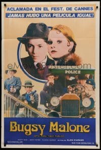 2c206 BUGSY MALONE Argentinean '76 Jodie Foster, Scott Baio, different image of juvenile gangsters!