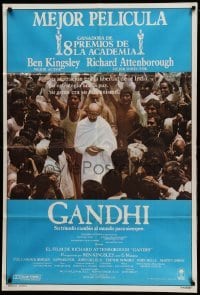 2c257 GANDHI Argentinean '83 Ben Kingsley as The Mahatma, directed by Richard Attenborough!