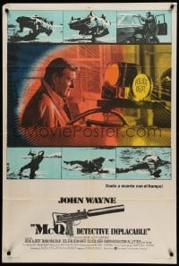 2c294 McQ Argentinean '74 John Sturges, John Wayne is a busted cop with an unlicensed gun!