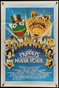 2c299 MUPPETS TAKE MANHATTAN Argentinean '85 Jim Henson, Frank Oz, Miss Piggy & Kermit by Huyssen!