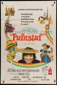 2c316 PUFNSTUF Argentinean '70 Sid & Marty Krofft musical, wacky images of characters!