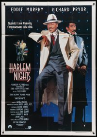 2c797 HARLEM NIGHTS Italian 1p '90 great full-length image of Eddie Murphy & Richard Pryor!