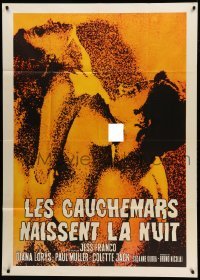 2c867 NIGHTMARES COME AT NIGHT Italian 1p '70 Jess Franco's Les Cauchemars Naissent La Nuit, sexy!