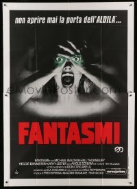 2c578 PHANTASM Italian 2p '79 great c/u of screaming naked woman with eyes visible through hands!