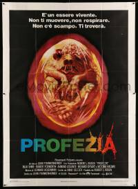 2c586 PROPHECY Italian 2p '79 John Frankenheimer, art monster in embryo by Lehr!