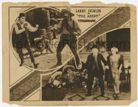 2d018 AGENT LC '22 montage of timid Larry Semon fighting bad guy & with pretty girl!