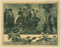2d103 BUCKAROO KID LC '26 Hoot Gibson tries to protect himself from a group of angry cowboys!
