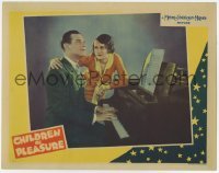 2d130 CHILDREN OF PLEASURE LC '30 close up of Lawrence Gray & pretty Wynne Gibson by piano!
