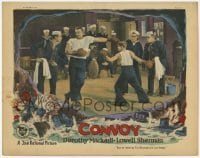 2d140 CONVOY LC '27 classic comedy image of giant sailor boxing with tiny sailor!