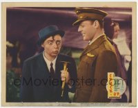 2d150 CRACK-UP LC '36 great wacky image of bug-eyed Peter Lorre with bugle by Brian Donlevy!