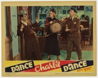 2d157 DANCE CHARLIE DANCE LC '37 Allen Jenkins stops Glenda Farrell from hitting Foy w/ chair!