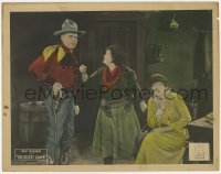 2d169 DESERT HAWK LC '24 cowboy Ben F. Wilson with scared Mildred Harris & Louise Lester!