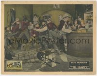 2d190 ESCAPE LC '26 great image of Pete Morrison & cowboys in brawl with scared girls behind bar!