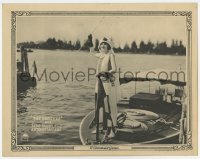 2d193 EXCITERS LC '23 Bebe Daniels must marry by 21 or lose her inheritance, great c/u on boat!
