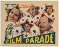 2d213 FILM PARADE LC '33 Charlie Chaplin, Gloria Swanson, Oliver Hardy, Cary Grant, Clara Bow!