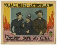 2d214 FIREMEN, SAVE MY CHILD LC '27 Raymond Hatton stops Tom Kennedy from attacking Wallace Beery!