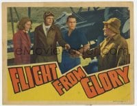 2d219 FLIGHT FROM GLORY LC '37 c/u of young pilot Van Heflin, Bourne & Chester Morris by plane!