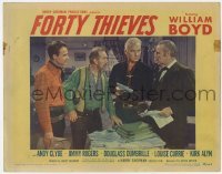 2d230 FORTY THIEVES LC #7 '44 William Boyd as Hopalong Cassidy with Andy Clyde & two others!