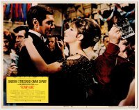 2d237 FUNNY GIRL LC #1 R72 Barbra Streisand & Omar Sharif c/u dancing, directed by William Wyler!