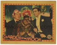 2d242 GARDEN OF THE MOON LC '38 Busby Berkeley musical, John Payne in tux & Jerry Colonna in drag!
