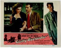 2d269 GUILTY BYSTANDER LC #6 '50 alcoholic ex-cop detective Zachary Scott, sexy Faye Emerson!