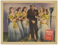 2d283 HATS OFF LC '36 Skeets Gallagher is nervous around five sexy girls in harem outfits!