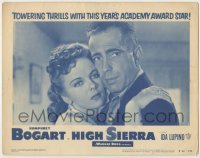 2d291 HIGH SIERRA LC #1 R52 romantic close up of Mad Dog Humphrey Bogart & Ida Lupino!